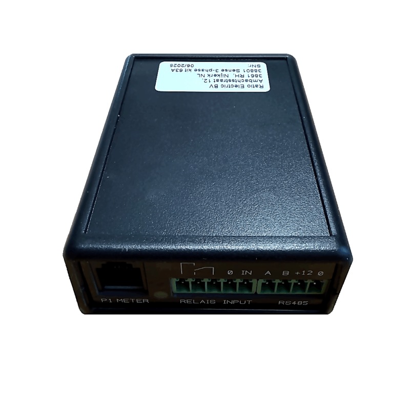 Ratio Sense Kit interface voor load balancing bij Ratio laadpalen