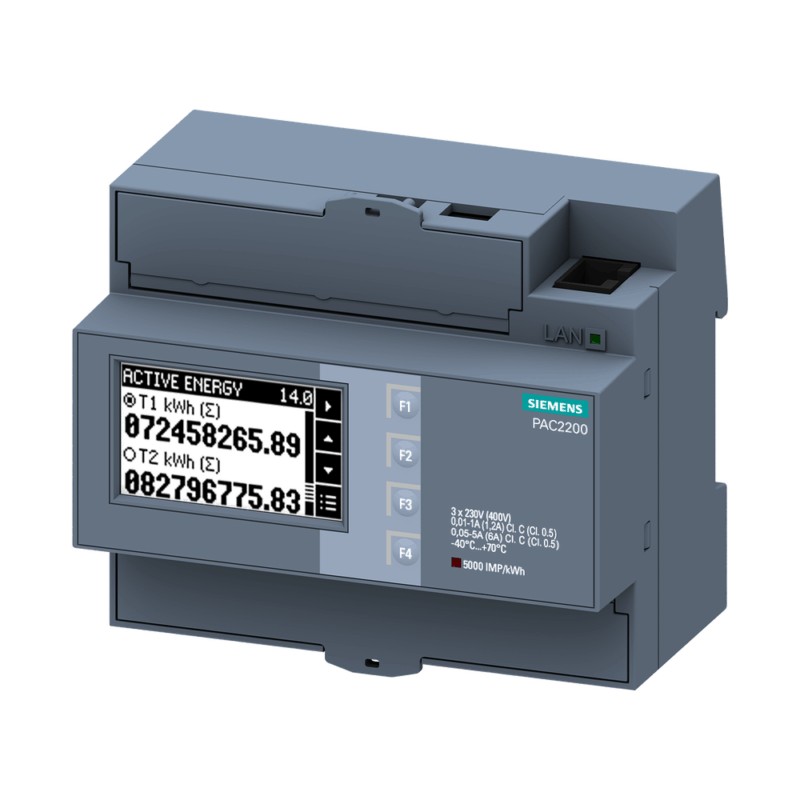 Siemens SENTRON PAC2200 energiemeter